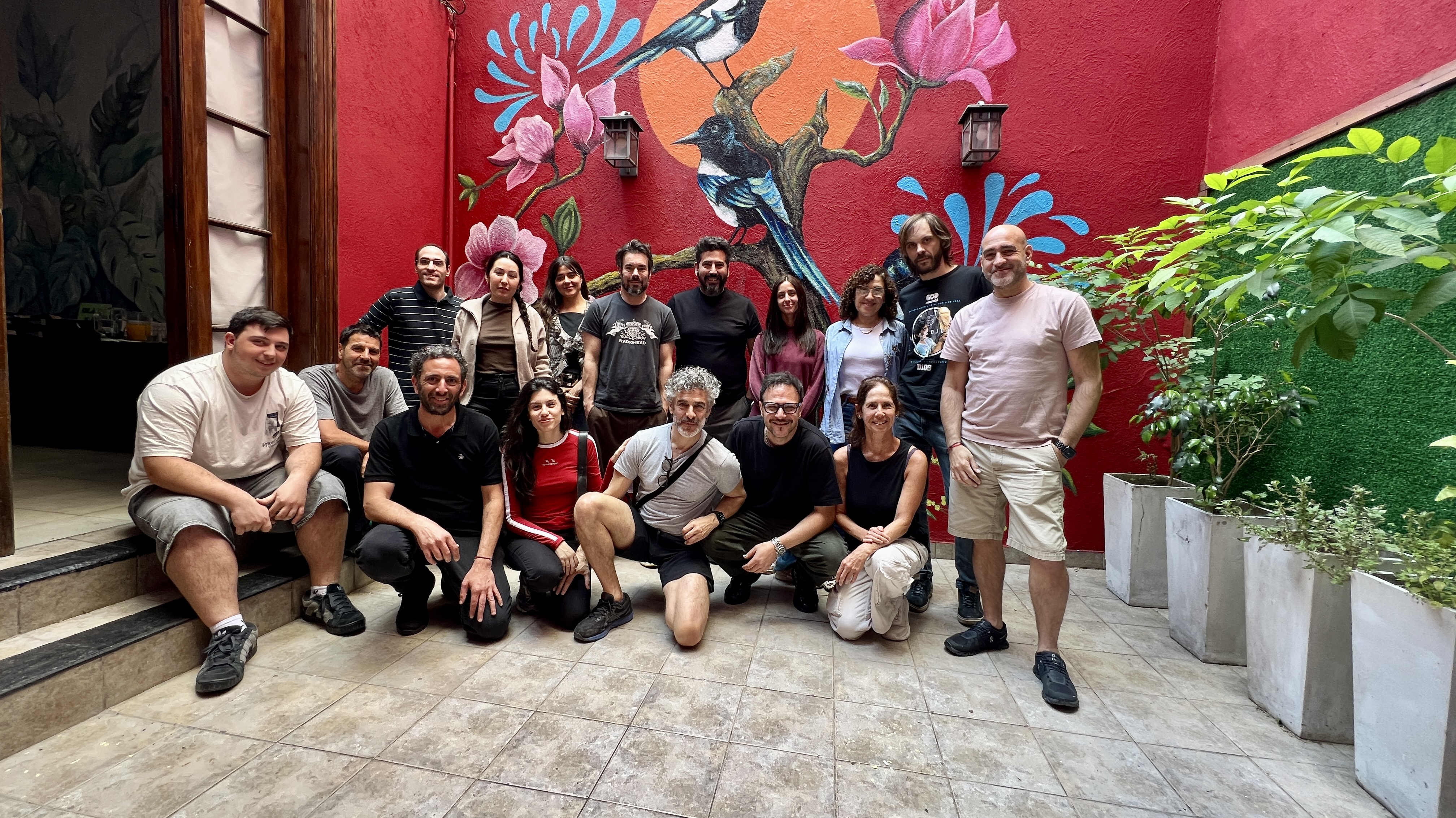 Grupo de participantes — Taller en Buenos Aires