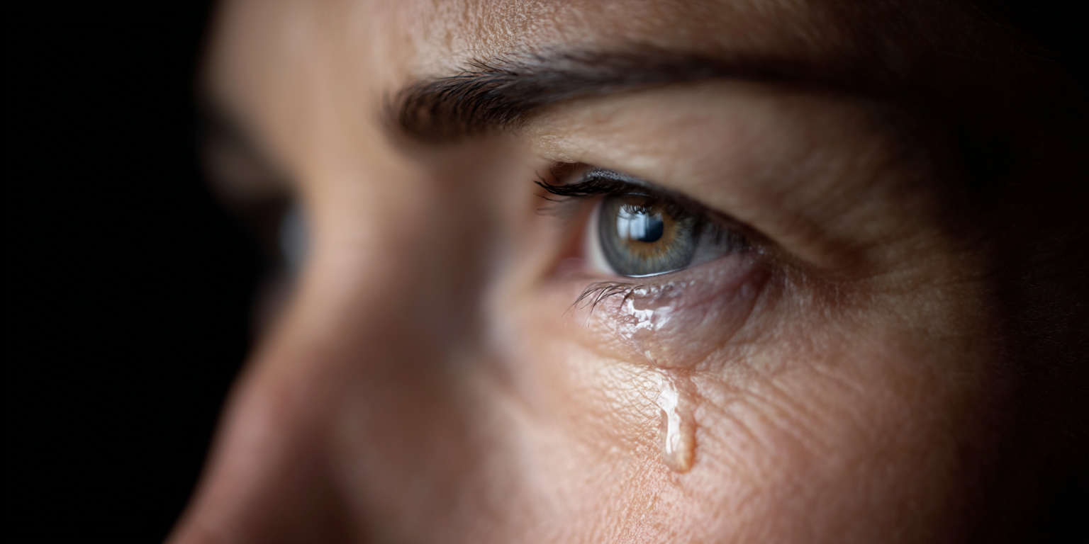 Macro de ojo — Imagen generada por participante